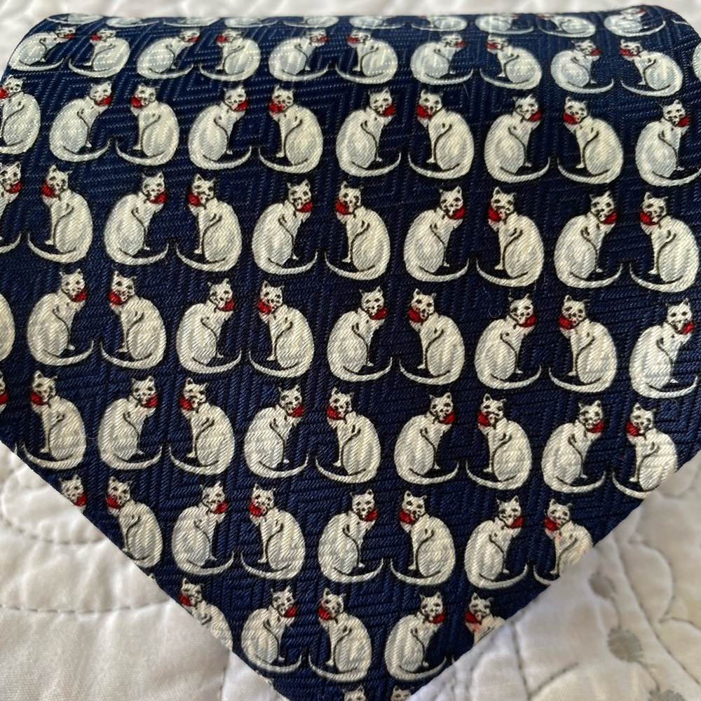 Alvery Handmade Cat Tie